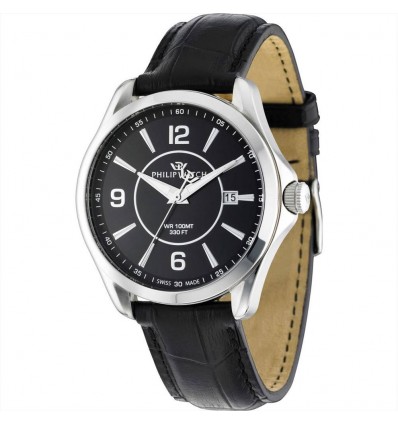 PHILIP WATCH BLAZE OROLOGIO UOMO SOLO TEMPO IN PELLE