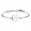 BROSWAY CHAKRA BRACCIALE ACCIAIO SEMIRIGIDO CON SEGNO ZODIACALE 