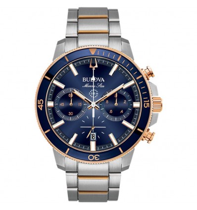 BULOVA MARINE STAR OROLOGIO UOMO CRONO 