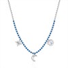 BROSWAY CHANT GIROCOLLO IN ACCIAIO CON CHARMS