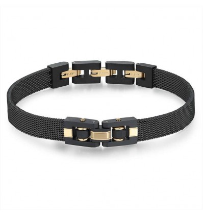 BROSWAY DOHA BRACCIALE UOMO IN ACCIAIO