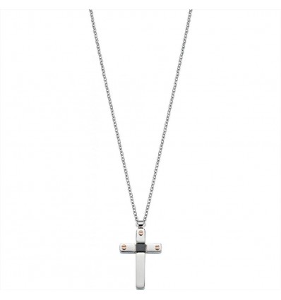 SECTOR SPIRIT COLLANA UOMO ACCIAIO