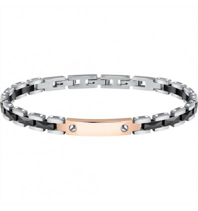 SECTOR CERAMIC BRACCIALE UOMO ACCIAIO