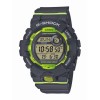 G-SHOCK BLUETOOTH DIGITALE SFONDO GRIGIO CINTURINO GRIGIA RIFERIMENTI VERDI