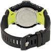 G-SHOCK BLUETOOTH DIGITALE SFONDO GRIGIO CINTURINO GRIGIA RIFERIMENTI VERDI