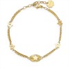 BROSWAY CHAKRA BRACCIALE IN ACCIAIO DORATO