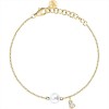 MORELLATO PERLA BRACCIALE IN ARGENTO DORATO E PIETRE 