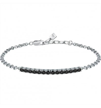 MORELLATO TENNIS BRACCIALE IN ARGENTO E PIETRE 