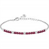 MORELLATO TENNIS BRACCIALE IN ARGENTO E PIETRE 