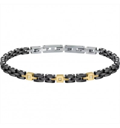 MORELLATO DIAMONDS BRACCIALE UOMO IN CERAMICA