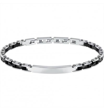 SECTOR CERAMIC BRACCIALE UOMO ACCIAIO