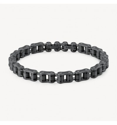 BROSWAY BACKLINER BRACCIALE UOMO IN ACCIAIO