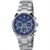 TRIBE BY BREIL SPACE OROLOGIO CRONO SFONDO BLU BRACCIALATO ACCIAIO