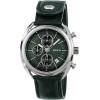 BREIL BEAUBOURG OROLOGIO CRONO SFONDO VERDE CINTURINO PELLE VERDE