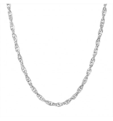 STROILI LADY CODE COLLANA IN ACCIAIO RODIATO