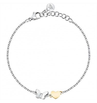 MORELLATO TALISMANI BRACCIALE IN ACCIAIO CON CENTRALE