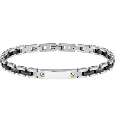 SECTOR CERAMIC BRACCIALE UOMO ACCIAIO