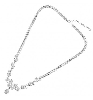 OTTAVIANI COLLANA IN METALLO CON ZIRCONIA CUBICA