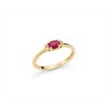 MILUNA GEMME PREZIOSE 375 ANELLO ORO GIALLO 375 CON PIETRE PREZIOSE