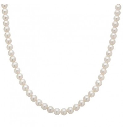 MILUNA PERLA REGINA COLLANA PERLE IN ARGENTO