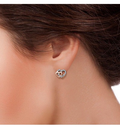 STROILI SILVER COLLECTION ORECCHINI LOBO IN ARGENTO 925