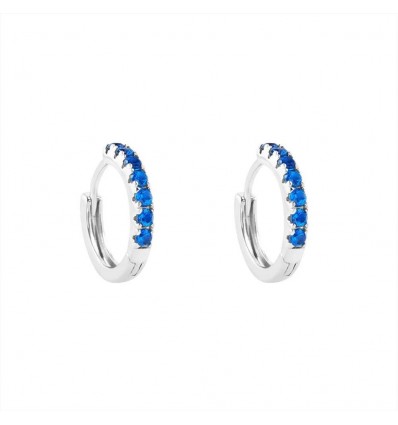 STROILI SILVER RAINBOW ORECCHINI CERCHIO IN ARGENTO 925