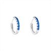 STROILI SILVER RAINBOW ORECCHINI CERCHIO IN ARGENTO 925