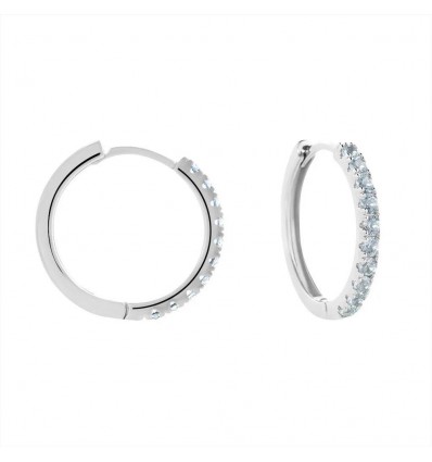 STROILI SILVER RAINBOW ORECCHINI CERCHIO IN ARGENTO 925