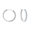STROILI SILVER RAINBOW ORECCHINI CERCHIO IN ARGENTO 925