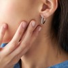 STROILI SILVER RAINBOW ORECCHINI CERCHIO IN ARGENTO 925