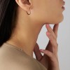 STROILI SILVER RAINBOW ORECCHINI CERCHIO IN ARGENTO 925