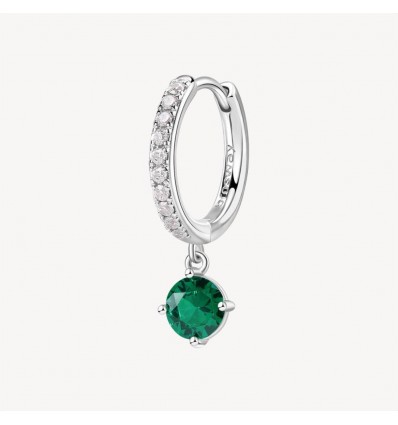 BROSWAY FANCY MONORECCHINO ARGENTO CON PIETRE