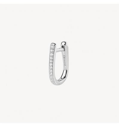 BROSWAY FANCY MONORECCHINO ARGENTO CON PIETRE