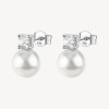 BROSWAY FANCY ORECCHINI ARGENTO CON PERLE