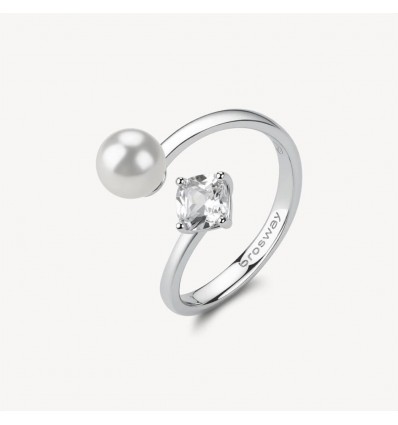 BROSWAY FANCY ANELLO ARGENTO CON PIETRE