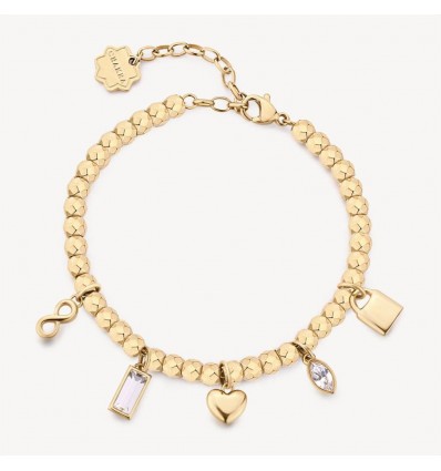 BROSWAY CHAKRA BRACCIALE IN ACCIAIO