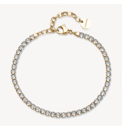 BROSWAY DESIDERI BRACCIALE TENNIS IN ACCIAIO 