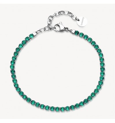 BROSWAY DESIDERI BRACCIALE TENNIS IN ACCIAIO 