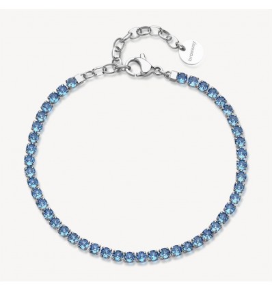 BROSWAY DESIDERI BRACCIALE TENNIS IN ACCIAIO 