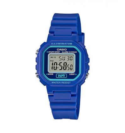 CASIO BAMBINO DIGITALE SFONDO AZZURRO CINTURINO IN RESINA