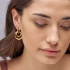 BROSWAY AMY ORECCHINI PENDENTE ACCIAIO DORATO