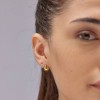 BROSWAY PERFECT ORECCHINI IN ACCIAIO DORATO