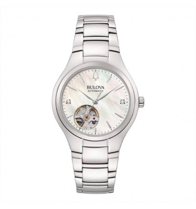 BULOVA LADY AUTOMATIC OPEN HEART OROLOGIO DONNA AUTOMATICO
