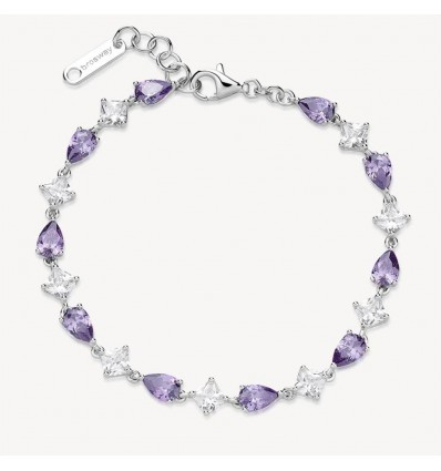 BROSWAY FANCY BRACCIALE ARGENTO CON PIETRE