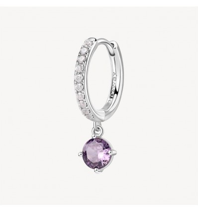 BROSWAY FANCY MONORECCHINO ARGENTO CON PIETRE